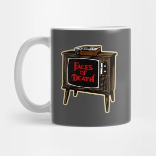 Vintage Scary VHS Retro Mug